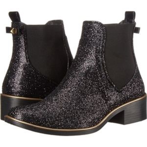 Kate Spade Sedgwick Glitter Rain Boots